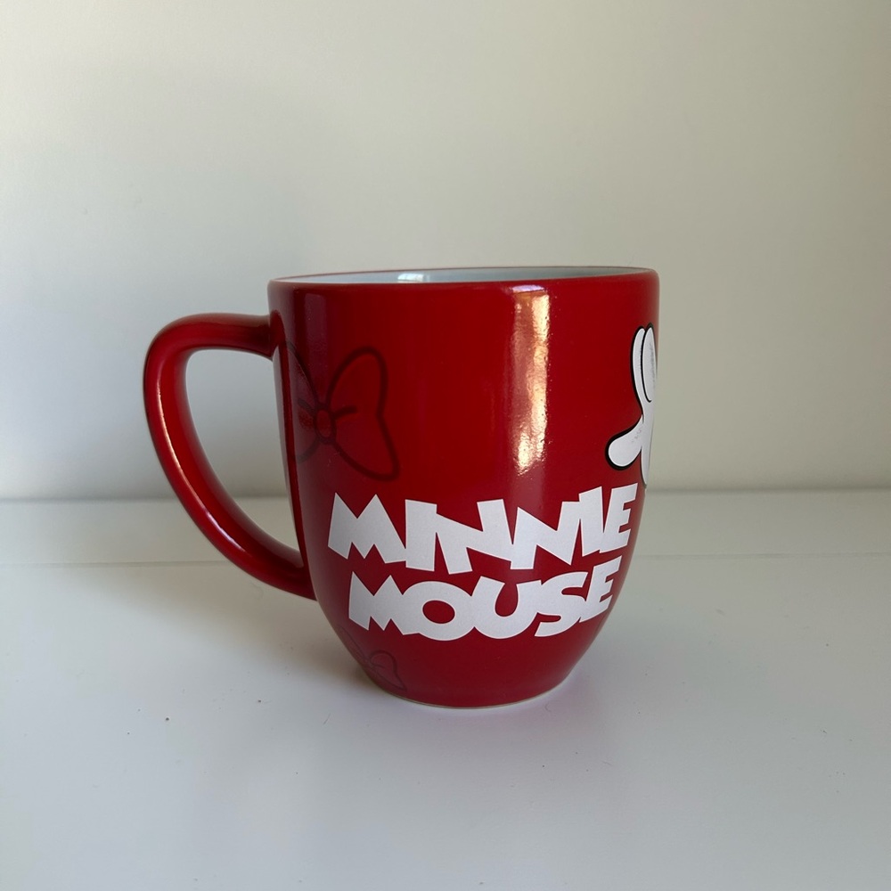 Disney Red Minnie Mouse Mug